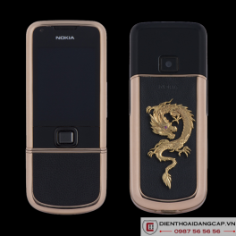 Nokia 8800 Vàng hồng da đen đính rồng chính hãng 01