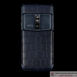 Vertu mới New Signature Touch PURE NAVY ALLIGATOR 2016 2