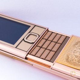 Nokia 8800 Vàng hồng Song Long Chầu Nguyệt 03