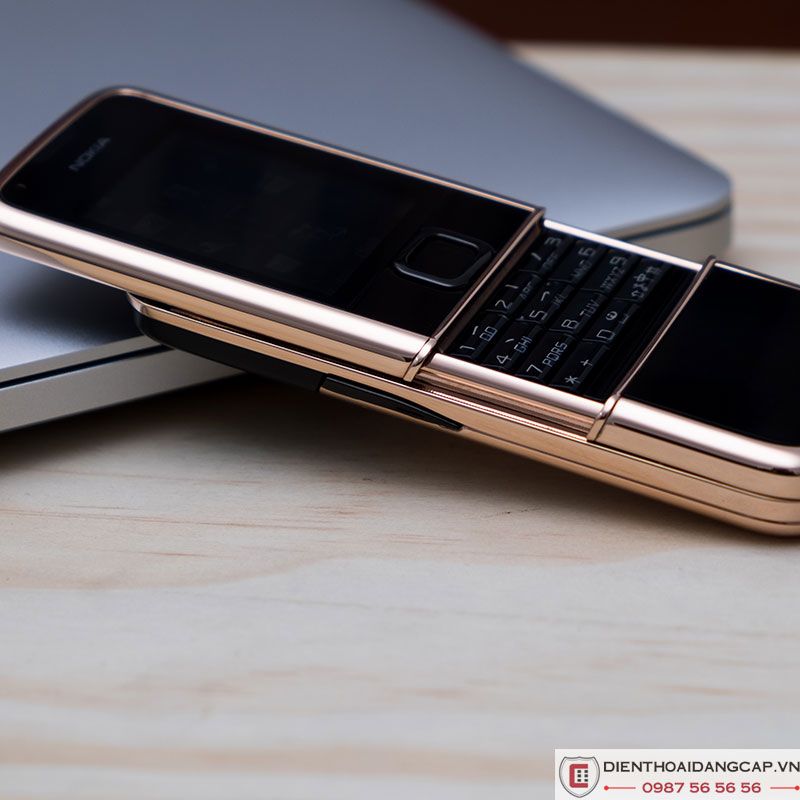 Nokia 8800 vàng hồng đen trơn 